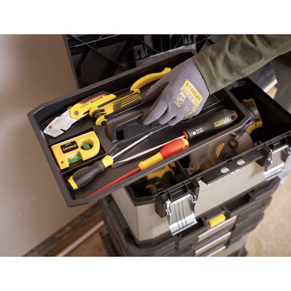 Carrello porta utensili in metallo e polipropilene GRIGIO (VUOTO) - STANLEY® FATMAX® - 1-95-622 Carrello porta utensili in metallo e polipropilene GRIGIO (VUOTO) - STANLEY® FATMAX® - 1-95-622